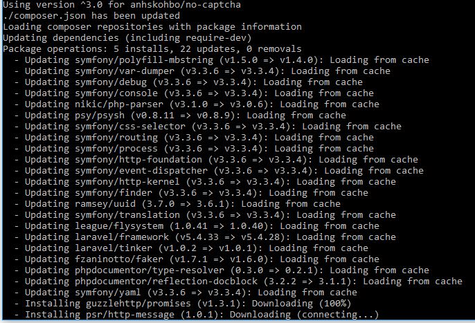 No-Captcha_install_inprogress